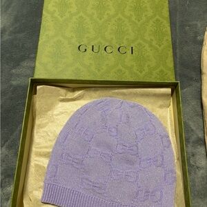 Gucci Children’s Lavender cotton hat